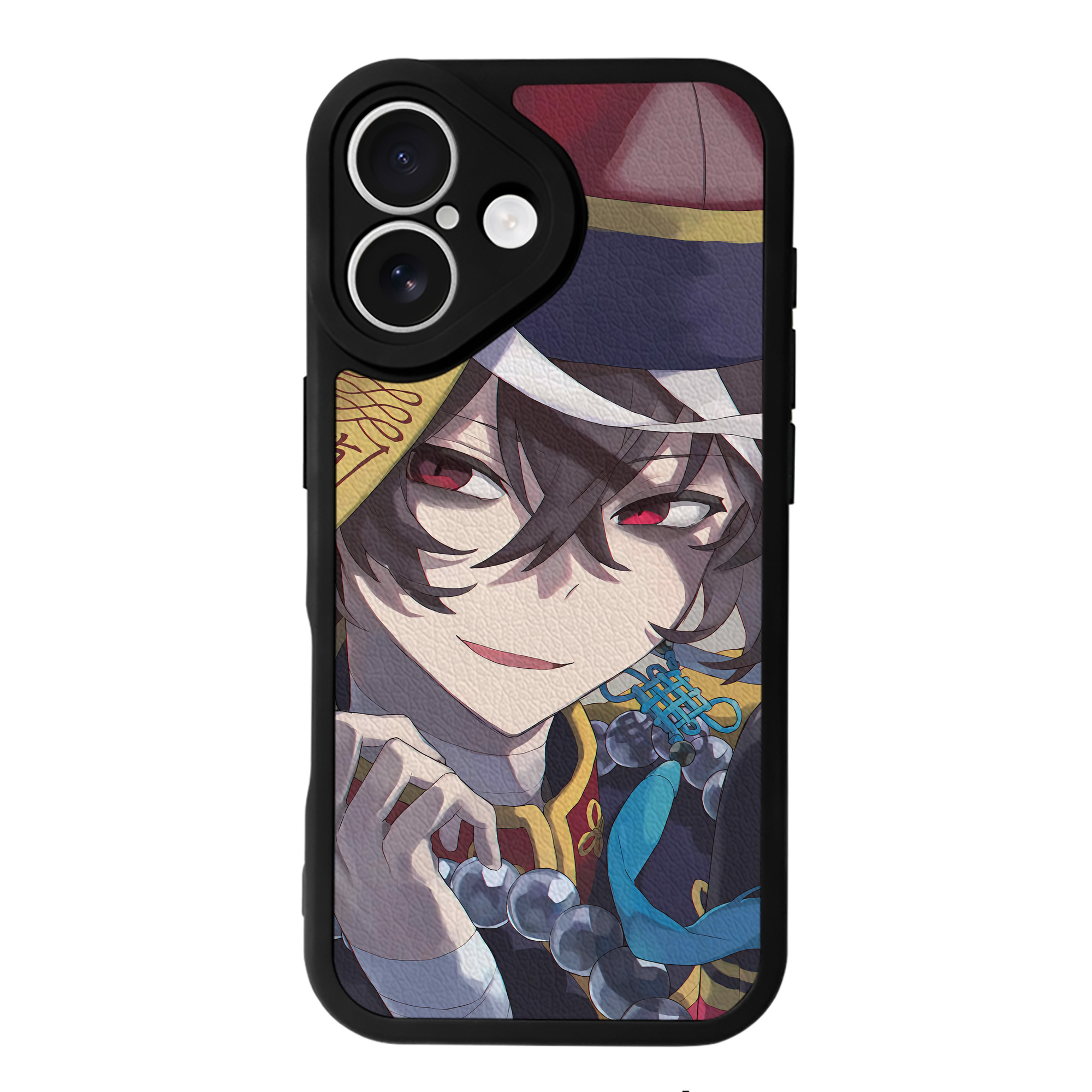 （画像用） 文豪ストレイドッグス Bungo Stray Dogs 【iPhone 16シリーズ対応】シリコンスマホケース（レザー調） 材質：シリコン